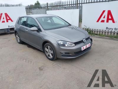 Image of 2017 VOLKSWAGEN GOLF MATCH EDITION TSI BMT 1395cc TURBO PETROL MANUAL 6 Speed 5 DOOR HATCHBACK