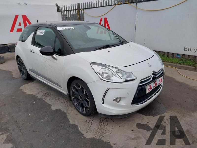 2013 CITROEN DS3 E-HDI DSTYLE PLUS 1560cc TURBO DIESEL MANUAL 5 Speed 3 DOOR HATCHBACK