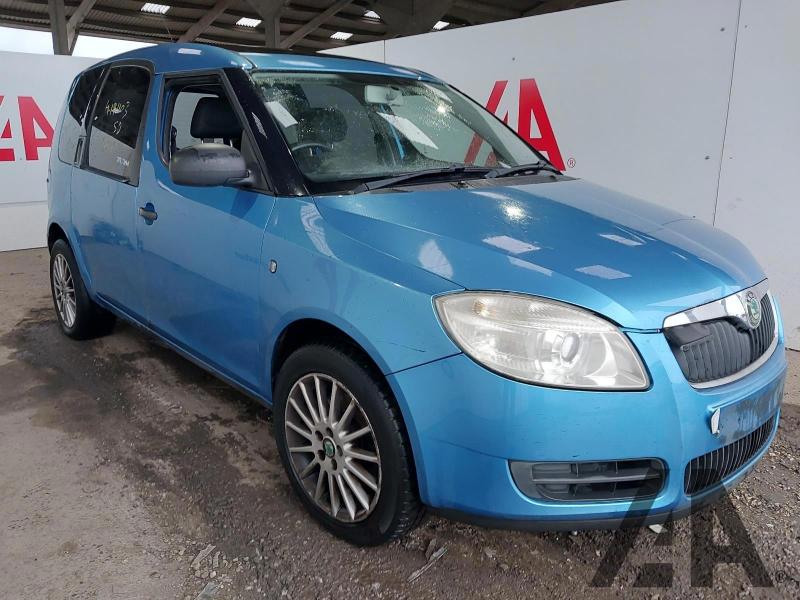 2007 SKODA ROOMSTER 2 TDI 1422cc TURBO DIESEL MANUAL 5 Speed 5 DOOR MPV