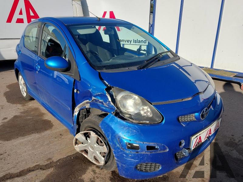 2010 TOYOTA AYGO BLUE VVT-I 998cc PETROL MANUAL 5 DOOR HATCHBACK