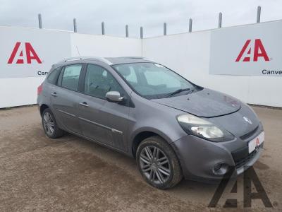 Image of 2012 RENAULT CLIO DYNAMIQUE TOMTOM VVT 1598cc PETROL AUTOMATIC 4 Speed 5 DOOR ESTATE