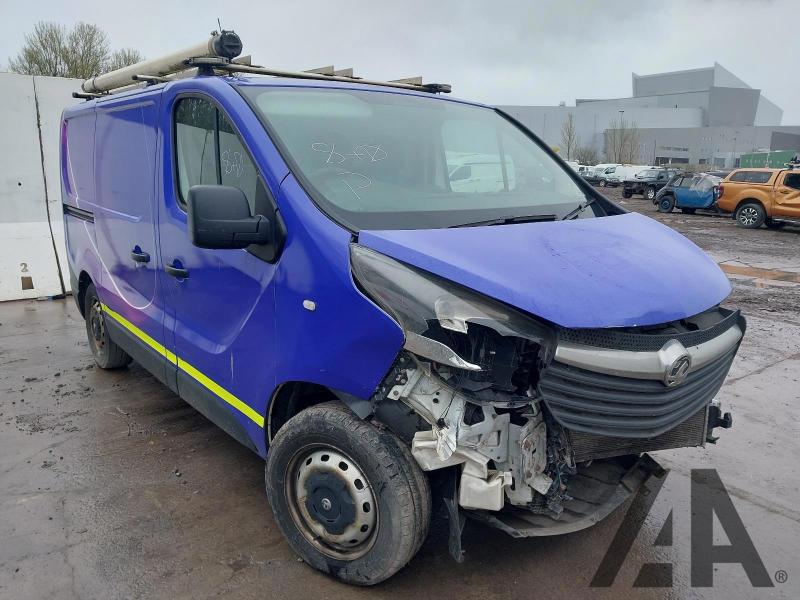 2018 VAUXHALL VIVARO L1H1 2900 CDTI S/S 1598cc TURBO DIESEL MANUAL 6 Speed PANEL VAN