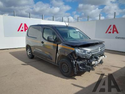 Image of 2021 CITROEN BERLINGO 650 ENTERPRISE M BLUEHDI 1499cc TURBO DIESEL MANUAL 3 DOOR PANEL VAN