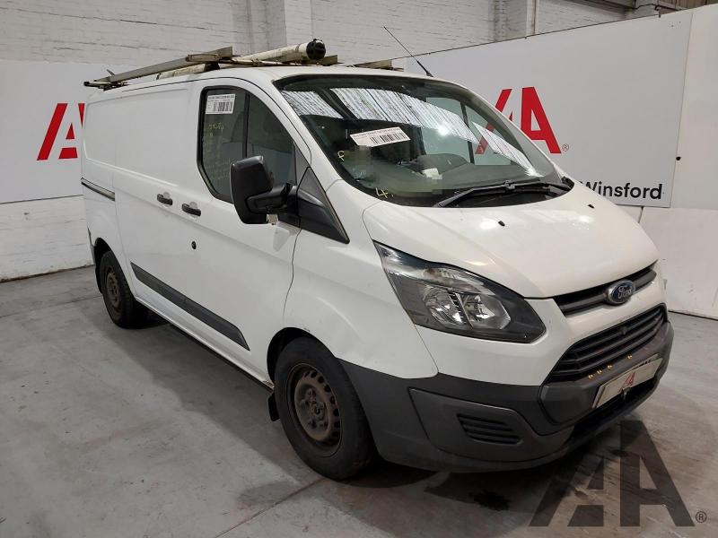 2016 FORD TRANSIT CUSTOM 310 ECONETIC LR P/V 2198cc TURBO DIESEL MANUAL 6 Speed PANEL VAN