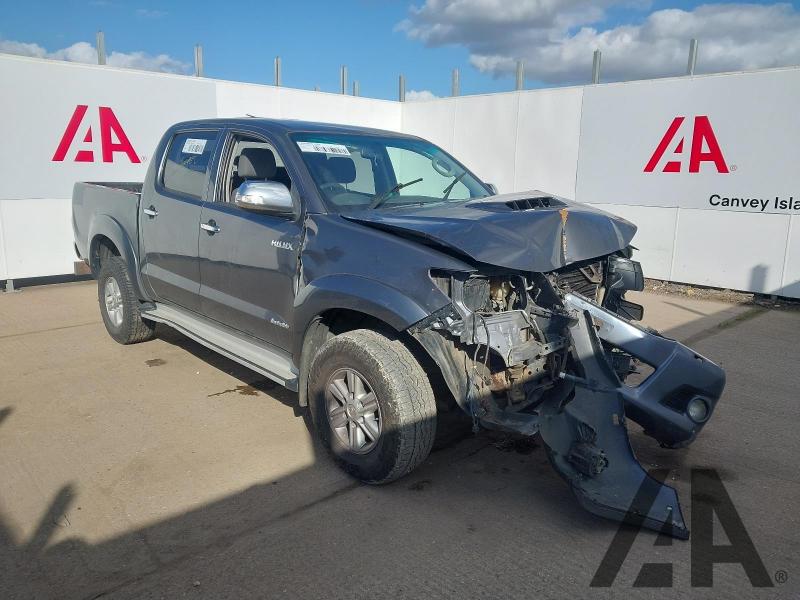 2012 TOYOTA HI-LUX HL3 4X4 D-4D DCB 2494cc TURBO DIESEL MANUAL PICK UP