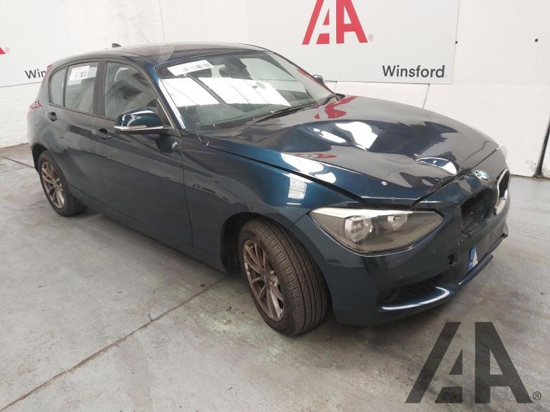 2015 BMW 1 SERIES 114D ES 1598cc TURBO DIESEL MANUAL 5 DOOR HATCHBACK