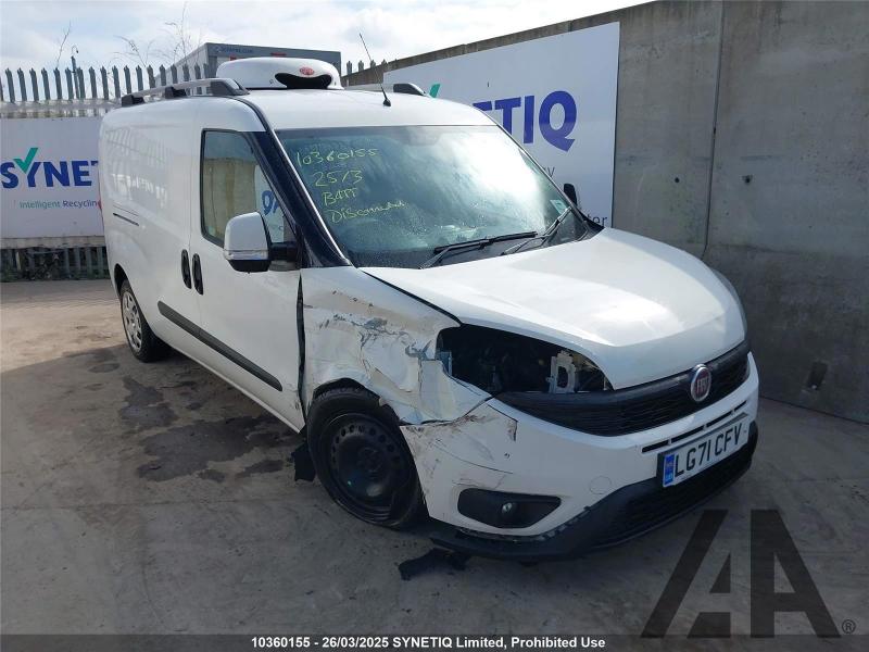 2021 FIAT DOBLO CARGO 16V TECNICO MAXI MULTIJET II 1598cc TURBO DIESEL MANUAL PANEL VAN