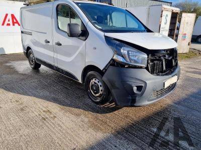 Image of 2018 VAUXHALL VIVARO L1H1 2900 CDTI S/S 1598cc TURBO DIESEL MANUAL 6 Speed PANEL VAN
