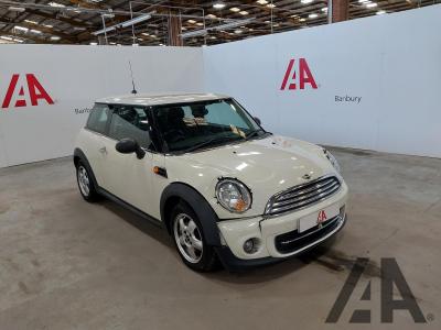 Image of 2011 MINI HATCH ONE 1598cc PETROL MANUAL 6 Speed 3 DOOR HATCHBACK