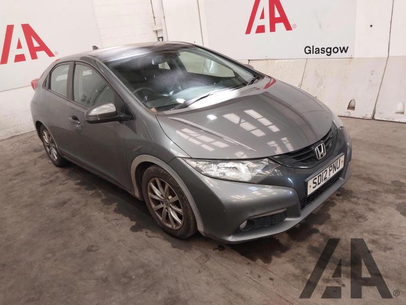 2012 HONDA CIVIC I-VTEC EX 1799cc PETROL MANUAL 6 Speed 5 DOOR HATCHBACK