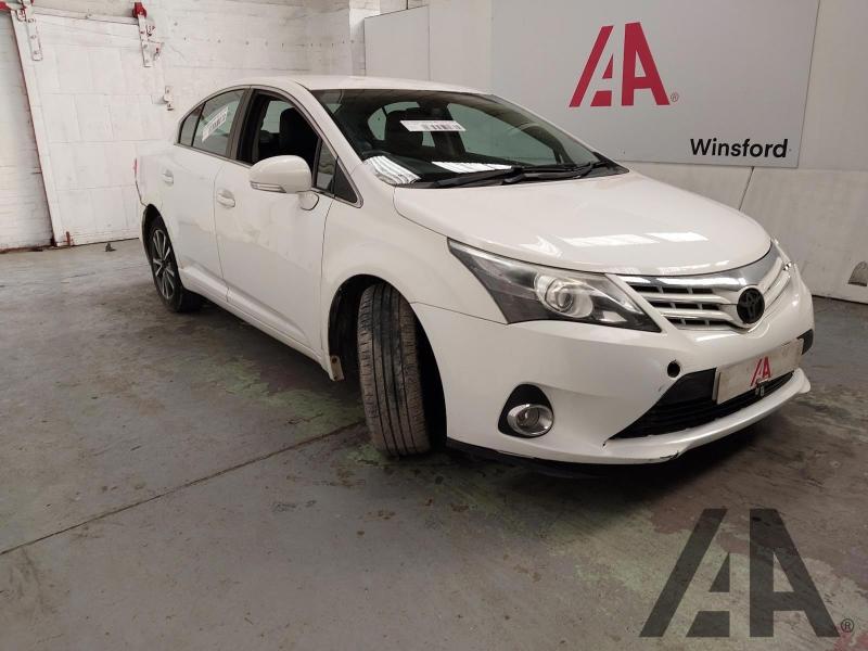 2015 TOYOTA AVENSIS D-4D ICON BUSINESS EDITION 1998cc TURBO DIESEL MANUAL 6 Speed 4 DOOR SALOON
