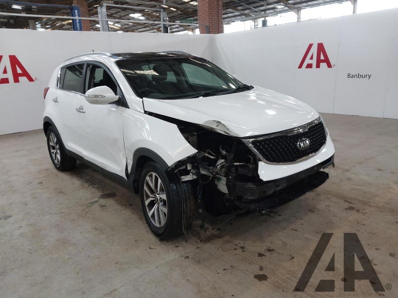 2016 KIA SPORTAGE 2 ISG 1591cc PETROL MANUAL 6 Speed 5 DOOR ESTATE