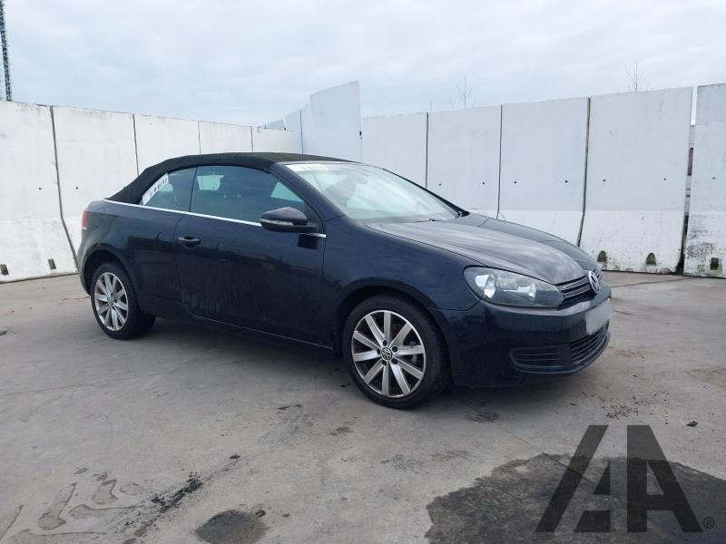 2012 VOLKSWAGEN GOLF SE TDI BLUEMOTION TECHNOLOGY 1598cc TURBO DIESEL MANUAL 5 Speed 2 DOOR CONVERTIBLE