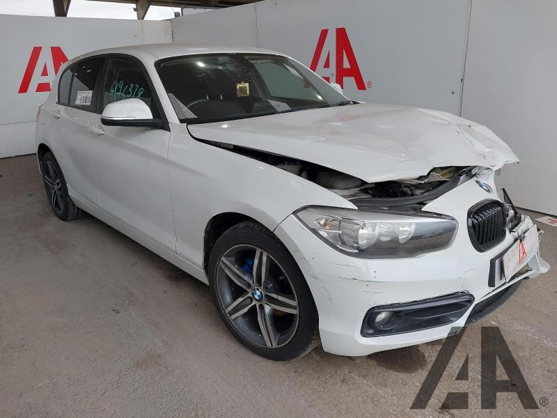 2016 BMW 1 SERIES 116D SPORT 1496cc TURBO DIESEL MANUAL 5 DOOR HATCHBACK