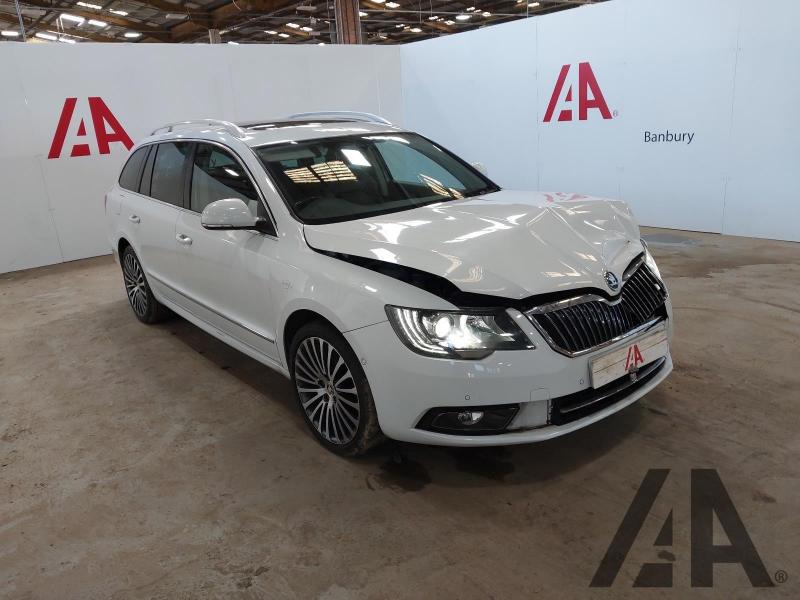 2014 SKODA SUPERB LAURIN AND KLEMENT TDI CR 1968cc TURBO DIESEL MANUAL 5 DOOR ESTATE