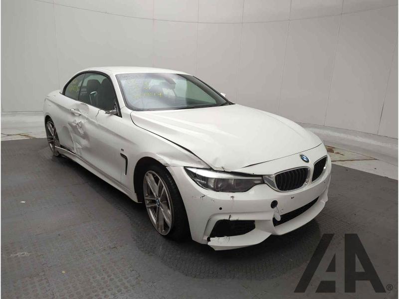 2018 BMW 4 SERIES 420D M SPORT 1995cc TURBO DIESEL AUTOMATIC 2 DOOR CONVERTIBLE