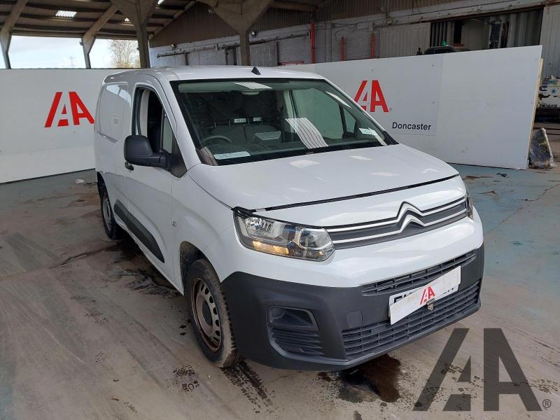 2023 CITROEN BERLINGO 1000 ENTERPRISE EDITION M BLUE 1499cc TURBO DIESEL MANUAL PANEL VAN