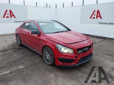 Image of 2015 MERCEDES CLA CLA45 AMG 4MATIC 1991cc TURBO PETROL SEMI AUTO 7 Speed 4 DOOR COUPE