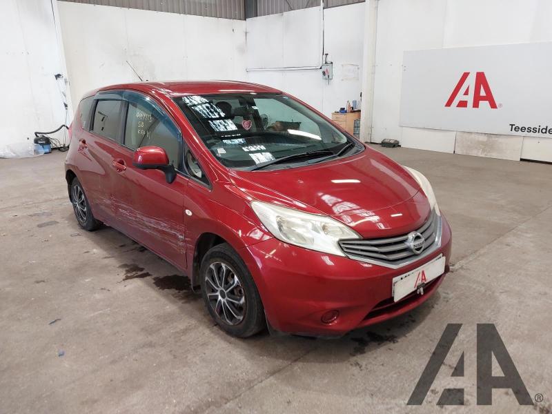 2012 NISSAN NOTE 1190cc