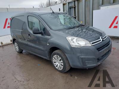 Image of 2017 CITROEN BERLINGO 625 ENTERPRISE L1 BLUEHDI 1560cc TURBO DIESEL MANUAL 5 Speed PANEL VAN