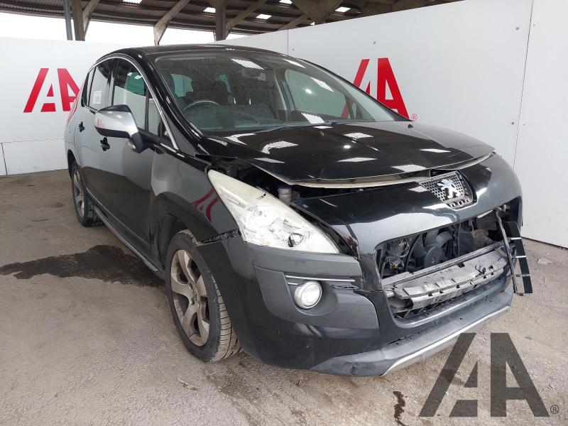 2010 PEUGEOT 3008 EXCLUSIVE HDI 1560cc TURBO DIESEL SEMI AUTO 6 Speed 5 DOOR HATCHBACK