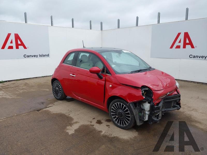 2015 FIAT 500 LOUNGE 1242cc PETROL MANUAL 3 DOOR HATCHBACK