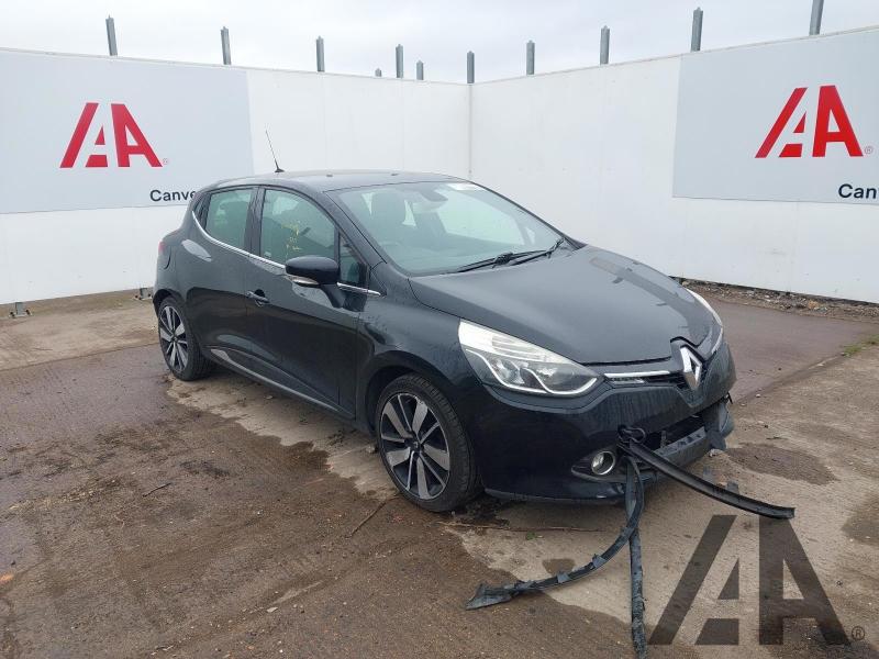 2014 RENAULT CLIO DYNAMIQUE S MEDIANAV ENERGY TC 899cc TURBO PETROL MANUAL 5 Speed 5 DOOR HATCHBACK