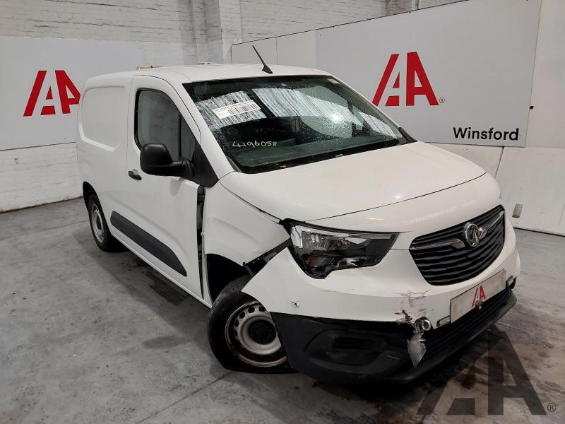 2021 VAUXHALL COMBO L1H1 2000 EDITION 1499cc TURBO DIESEL MANUAL 4 DOOR PANEL VAN