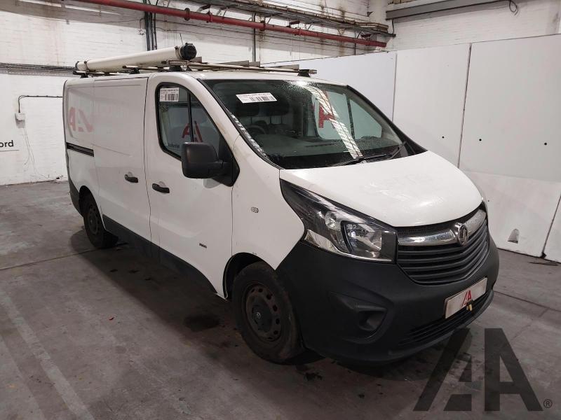 2016 VAUXHALL VIVARO 2900 L1H1 CDTI P/V ECOFLEX S/S 1598cc TURBO DIESEL MANUAL 6 Speed PANEL VAN