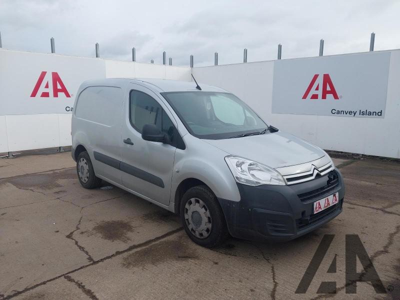 2018 CITROEN BERLINGO 850 ENTERPRISE L1 BLUEHDI 1560cc TURBO DIESEL MANUAL 5 Speed PANEL VAN