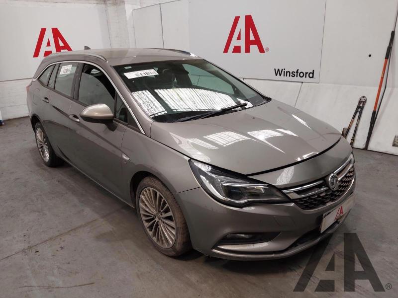 2017 VAUXHALL ASTRA ELITE NAV CDTI S/S 1598cc TURBO DIESEL MANUAL 6 Speed 5 DOOR ESTATE