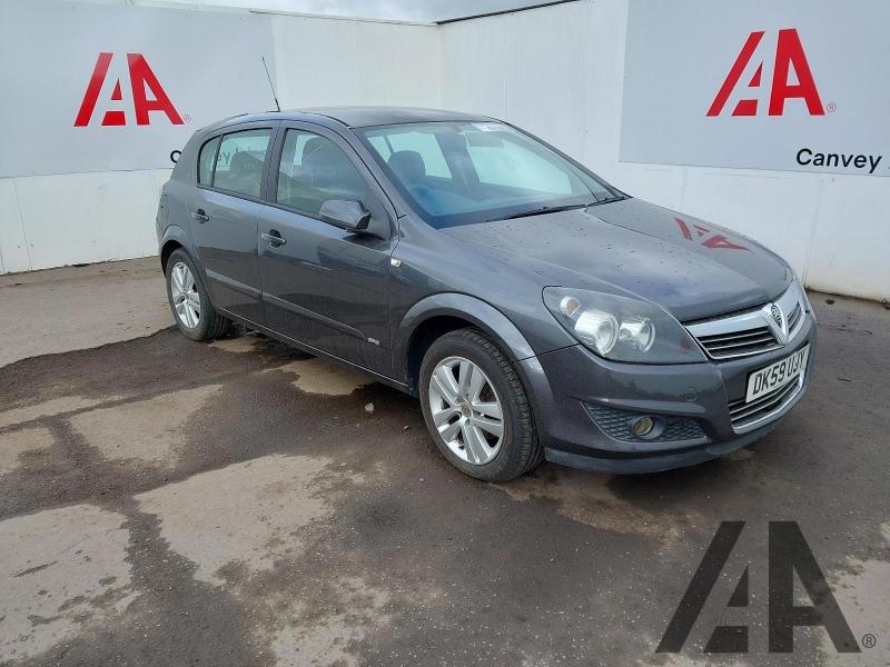 2009 VAUXHALL ASTRA SXI 16V TWINPORT 1364cc PETROL MANUAL 5 Speed 5 DOOR HATCHBACK