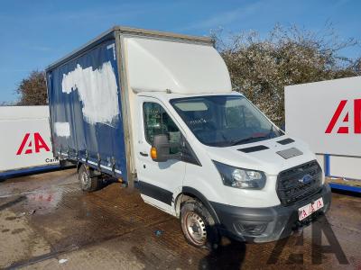 Image of 2021 FORD TRANSIT 350 LEADER C/C ECOBLUE 1997cc TURBO DIESEL MANUAL 2 DOOR CHASSIS CAB