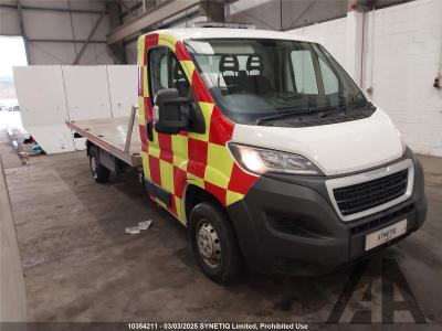 Image of 2021 PEUGEOT BOXER BLUEHDI CRC 335 L3 2179cc TURBO DIESEL MANUAL 4 DOOR CHASSIS CAB