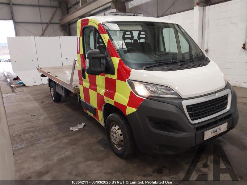 2021 PEUGEOT BOXER BLUEHDI CRC 335 L3 2179cc TURBO DIESEL MANUAL 4 DOOR CHASSIS CAB
