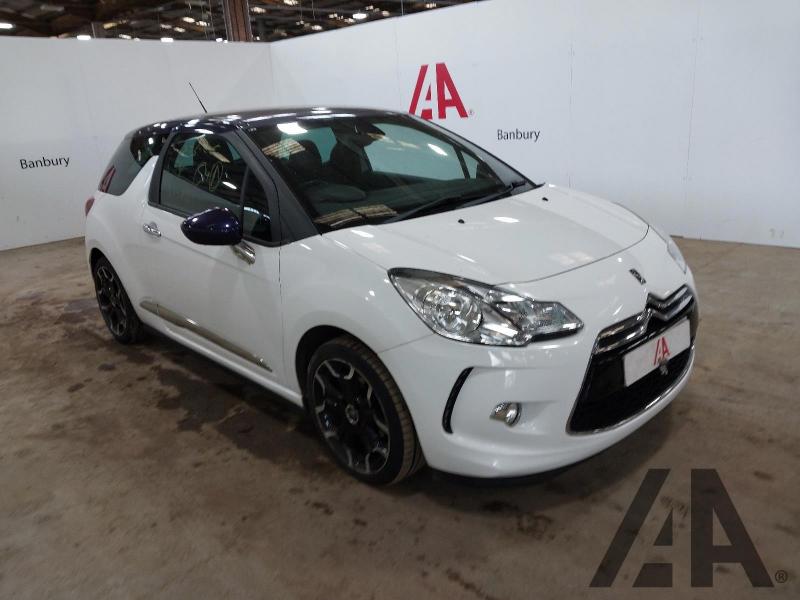2013 CITROEN DS3 DSTYLE PLUS 1598cc PETROL MANUAL 5 Speed 3 DOOR HATCHBACK