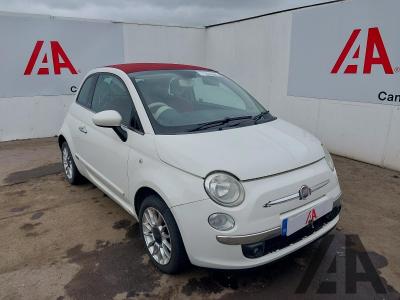 Image of 2011 FIAT 500 C LOUNGE 1242cc PETROL MANUAL 3 DOOR CONVERTIBLE