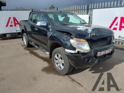 Image of 2015 FORD RANGER LIMITED 4X4 DCB TDCI 2198cc TURBO DIESEL MANUAL 6 Speed PICK UP