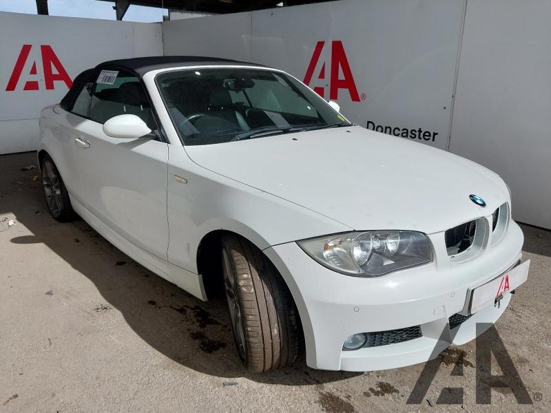 2009 BMW 1 SERIES 120D M SPORT 1995cc TURBO DIESEL MANUAL 2 DOOR CONVERTIBLE