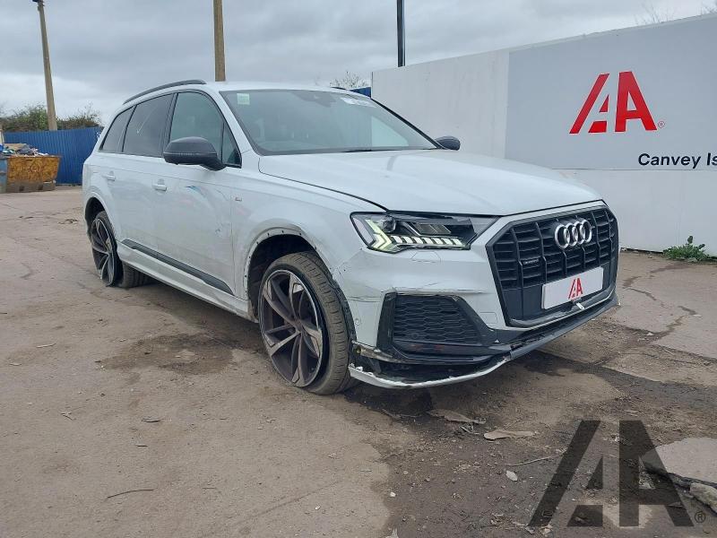 2021 AUDI Q7 TDI QUATTRO S LINE BLACK EDITI 2967cc TURBO DIESEL AUTOMATIC 5 DOOR ESTATE