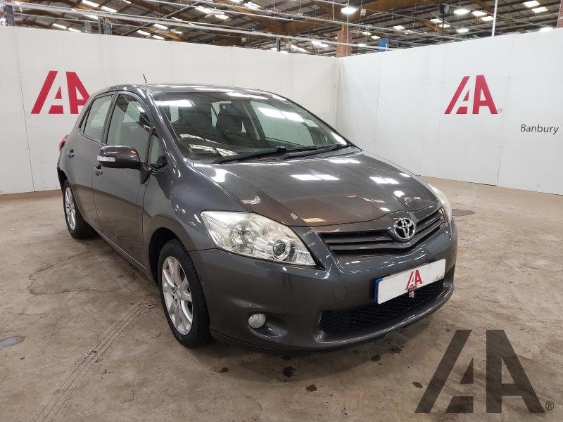 2012 TOYOTA AURIS TR VALVEMATIC 1598cc PETROL MANUAL 6 Speed 5 DOOR HATCHBACK