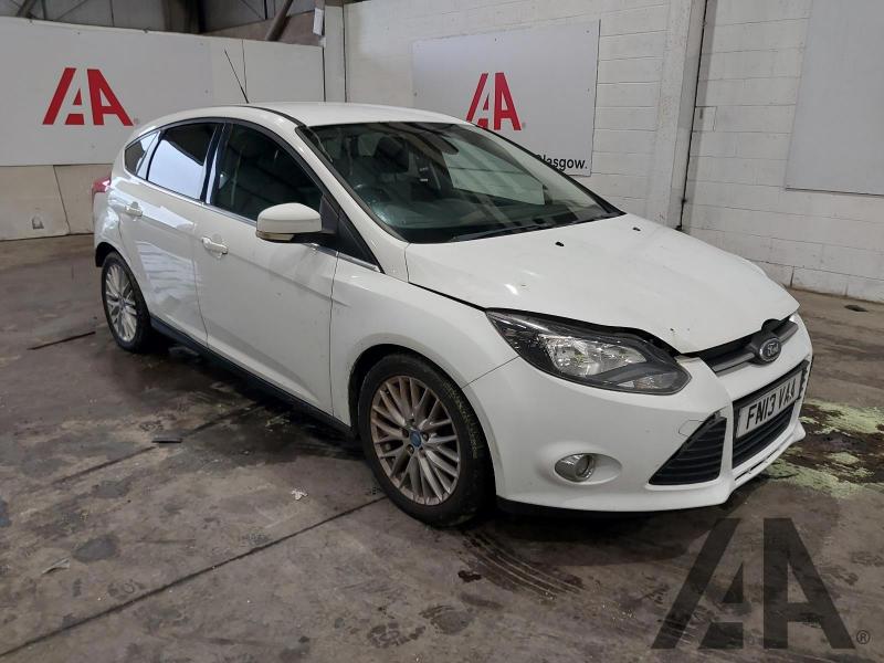 2013 FORD FOCUS ZETEC TDCI 1560cc TURBO DIESEL MANUAL 6 Speed 5 DOOR HATCHBACK