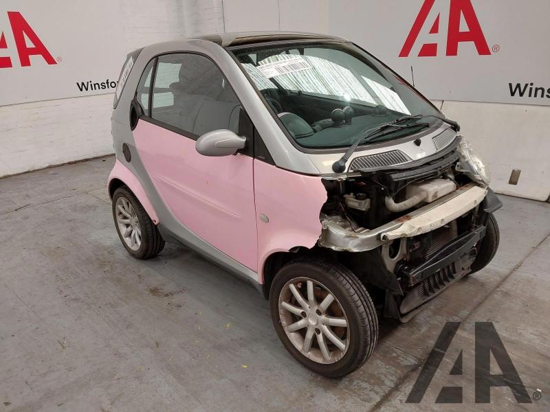 2006 SMART FORTWO PINK EDITION 698cc TURBO PETROL AUTOMATIC 6 Speed 2 DOOR COUPE
