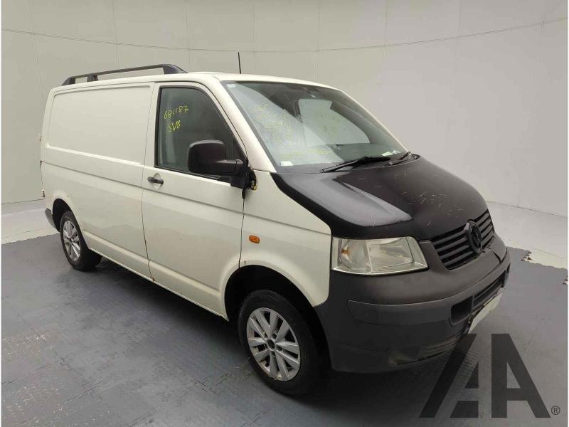 2007 VOLKSWAGEN TRANSPORTER T28 TDI SWB 1896cc TURBO DIESEL MANUAL 5 Speed PANEL VAN