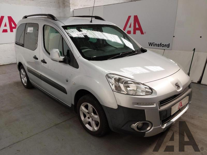 2014 PEUGEOT PARTNER HDI TEPEE OUTDOOR 1560cc TURBO DIESEL MANUAL 5 Speed 5 DOOR MPV