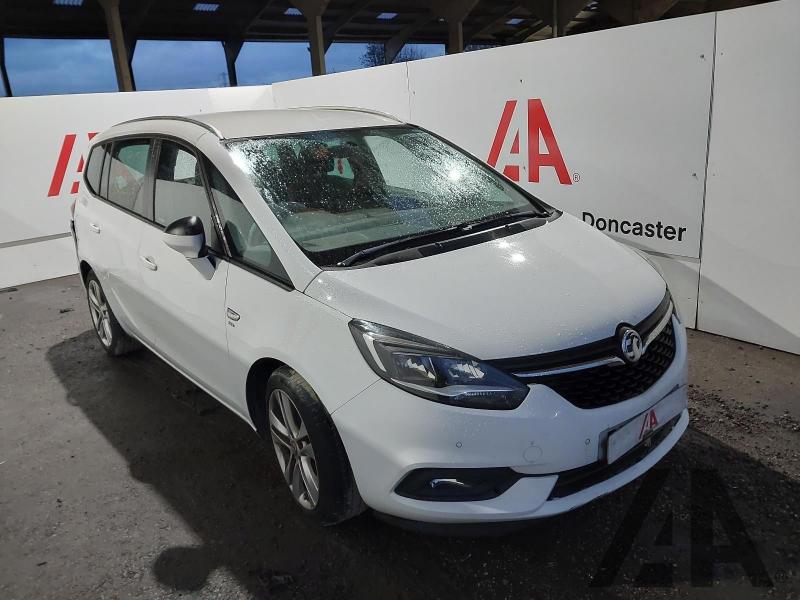 2017 VAUXHALL ZAFIRA TOURER SRI NAV 1364cc TURBO PETROL MANUAL 5 DOOR MPV