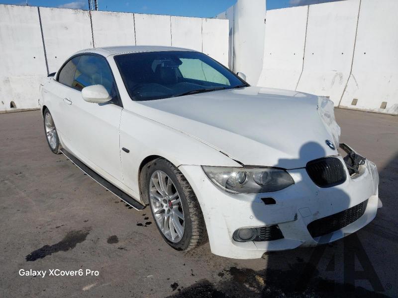 2012 BMW 3 SERIES 330D M SPORT 2993cc TURBO DIESEL AUTOMATIC 6 Speed 2 DOOR CONVERTIBLE