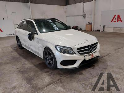 Image of 2018 MERCEDES C-CLASS C 250 D AMG LINE PREMIUM PLUS 2143cc TURBO DIESEL AUTOMATIC 5 DOOR ESTATE