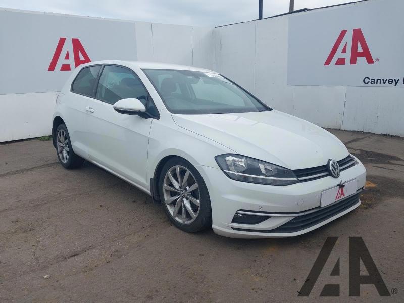 2017 VOLKSWAGEN GOLF GT TSI 1498cc TURBO PETROL MANUAL 3 DOOR HATCHBACK