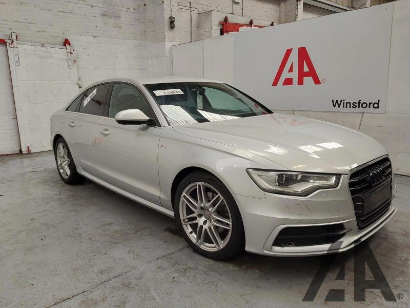 2013 AUDI A6 TDI S LINE 1968cc TURBO DIESEL CVT 8 Speed 4 DOOR SALOON